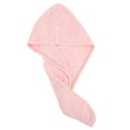 thumbnail image 5 of Unique Bargains 2 Pcs Soft Hair Towel Coral Fleece for Wet Long Hair Pink, 5 of 7