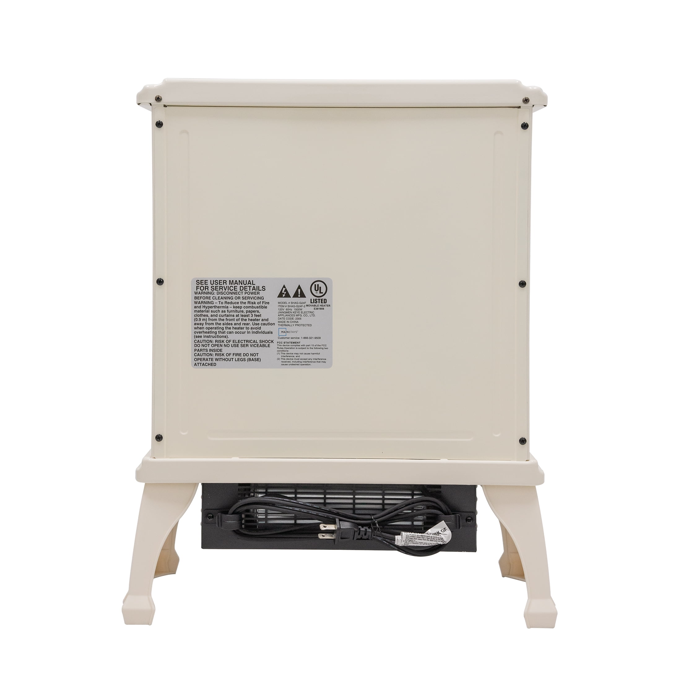 Mainstays 1500w 2-Setting 3D Electric Stove Heater with Life-like Flame,  Black - Walmart.com