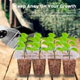 thumbnail image 3 of Plastic Seedling Starter Tray Seed Germination Flower Plant Pots Durable Nurse, 3 of 7