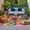 Red, Orange, Green, variant on Bohemia Floral Outdoor Rug for Patio/Deck/Porch, Non-Slip Large Area Rug 6 x 9 Ft, Modern Rustic Poppies Flower Leaves Watercolor Indoor Outdoor Rugs Washable Area Rugs, Camping Rug Carpet Runner