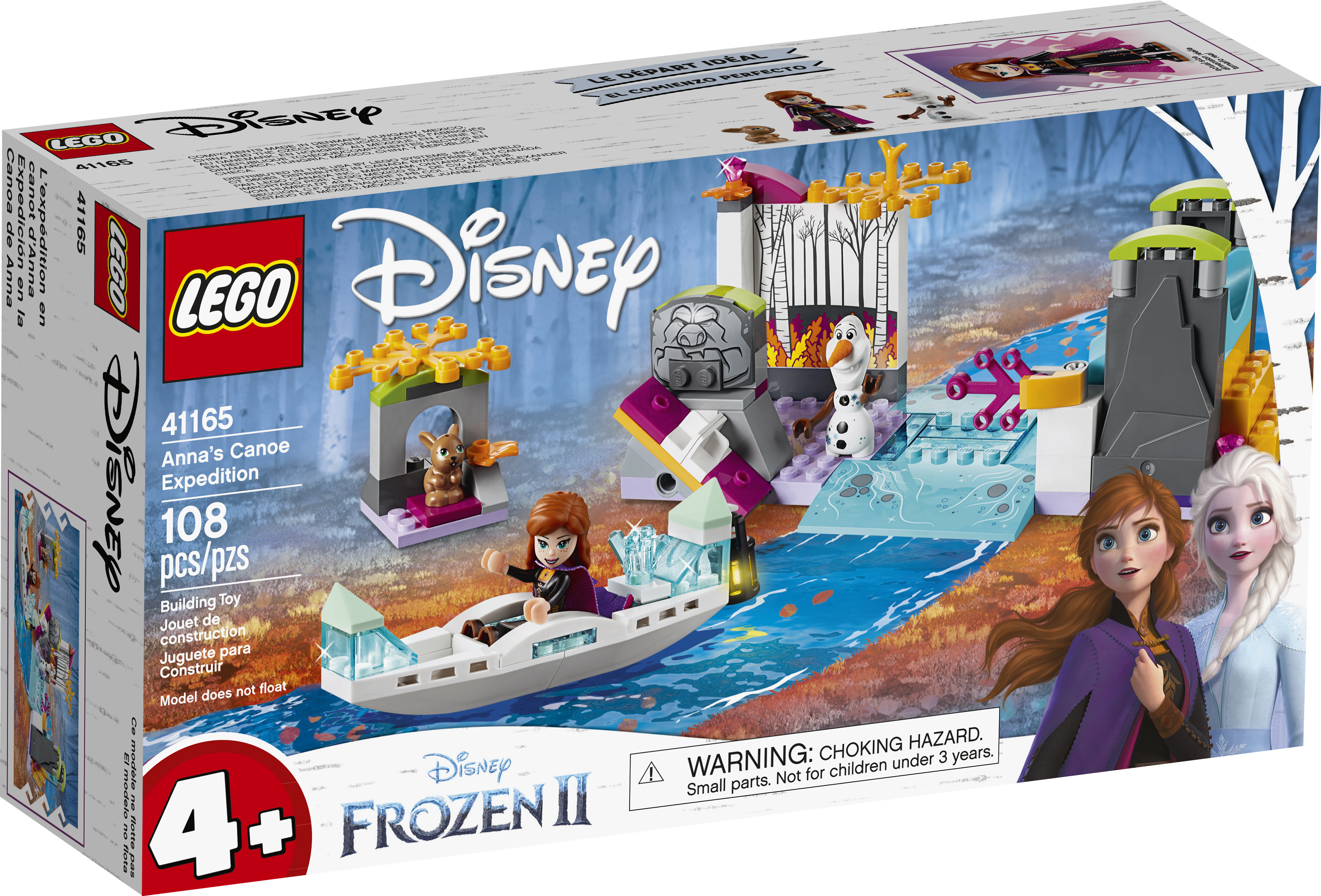 LEGO Disney Frozen II Anna's Canoe Expedition 41165 Building Kit - image 5 of 8