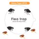 thumbnail image 1 of Pegatina de trampa de pulgas desechable cúpula pegajosa trampa de pulgas Likrtyny insectos Mata plagas discos de pegamento de pulgas de repuesto para el hogarcamping, 1 of 7