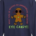 thumbnail image 3 of Instant Message - Eye Candy Christmas - Toddler & Youth Long Sleeve Graphic T-Shirt, 3 of 6