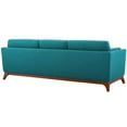 thumbnail image 4 of Modway Chance Upholstered Fabric Sofa in Teal, 4 of 5