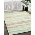 thumbnail image 2 of Ahgly Company Indoor Square Contemporary Brown Abstract Area Rugs, 6' Square, 2 of 6
