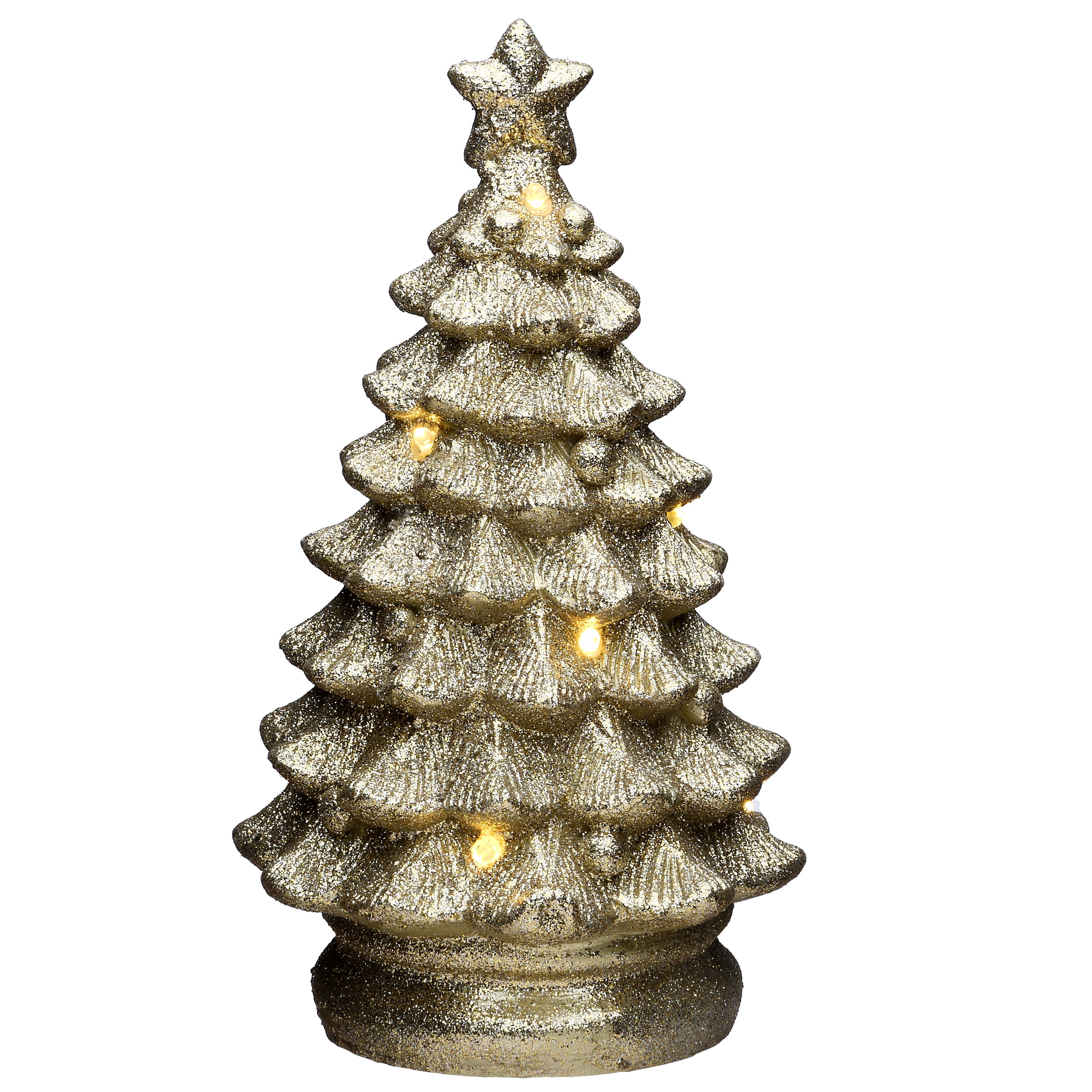 9" Lighted Christmas Tree Décor