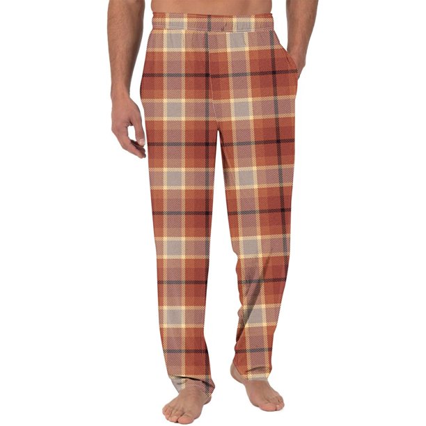 Pantalones largos de moda para hombre, informales, con estampado para el hogar, de pierna recta, para hombre