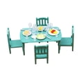 thumbnail image 3 of Juego de comedor para casa de muñecas 1:12 Hugo modelo de mesa y silla, 3 of 10