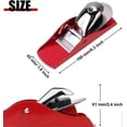 thumbnail image 2 of Wood Planer, Wood Door Planer Block Planer, Manual Wood Planer Adjustable Hand Tool, Planer Woodworking Diy Hand Tools For Wood Crafting, 2 of 5