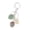 A, variant on Unique Leaves Keychain Statement Keyrings Bag Pendant Key Ornament Alloy Texture Suitable for Dating and Social Event