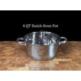 thumbnail image 2 of Concord Cookware Juego de utensilios de cocina de acero inoxidable de 7 piezas, incluye ollas y sartenes, 2 of 5