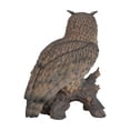 thumbnail image 2 of Hi-Line Gift Ltd. Eagle Owl on Stump Statue, 2 of 4