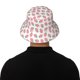 thumbnail image 5 of Balery Strawberry Sombreros para el sol para hombre y mujer, sombrero de pescador con UPF 50+, 5 of 6