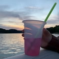 thumbnail image 5 of Color Changing Disposable Party Cups - 16 oz., King Top, 15ct, 5 of 5