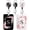2pack-s, variant on 2 Pack A-Z Letter ID Badge Holder with Clip Badge Reels Retractable Heavy Duty,Keychain,ID Holder for School Nurse Office Z