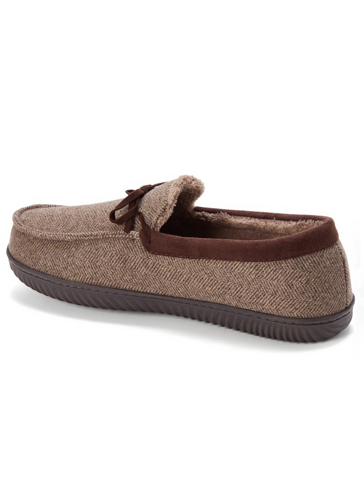 Dearfoams Cozy Comfort Men's Moccasin Slippers