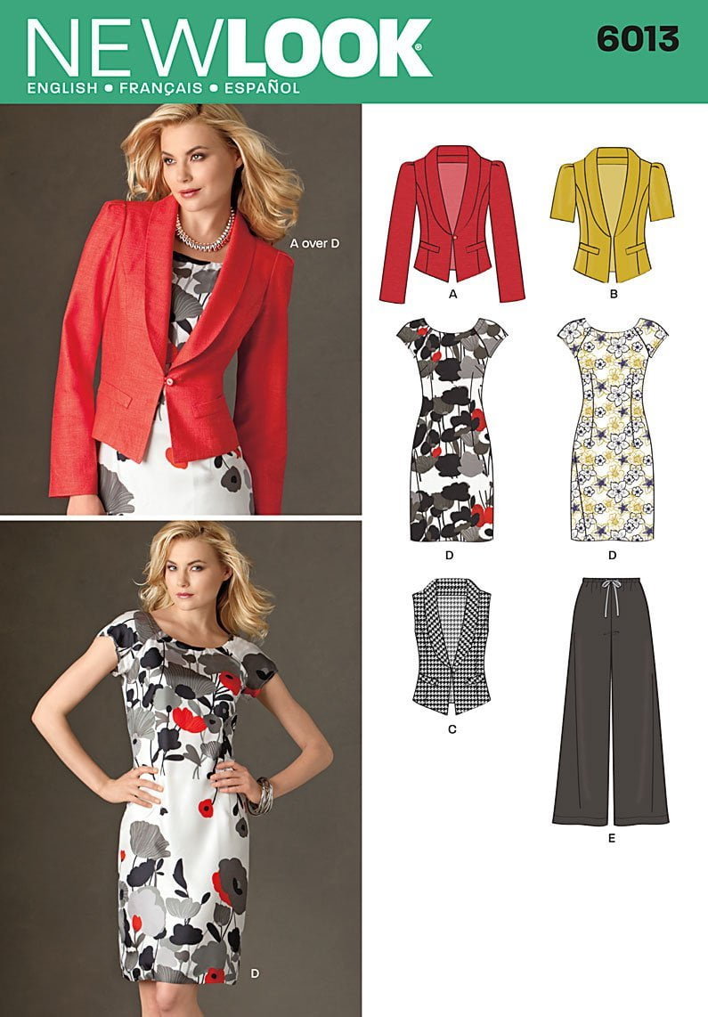New Look Sewing Pattern 6921 Misses Sportswear 8-10-12-14-16-18 Size A