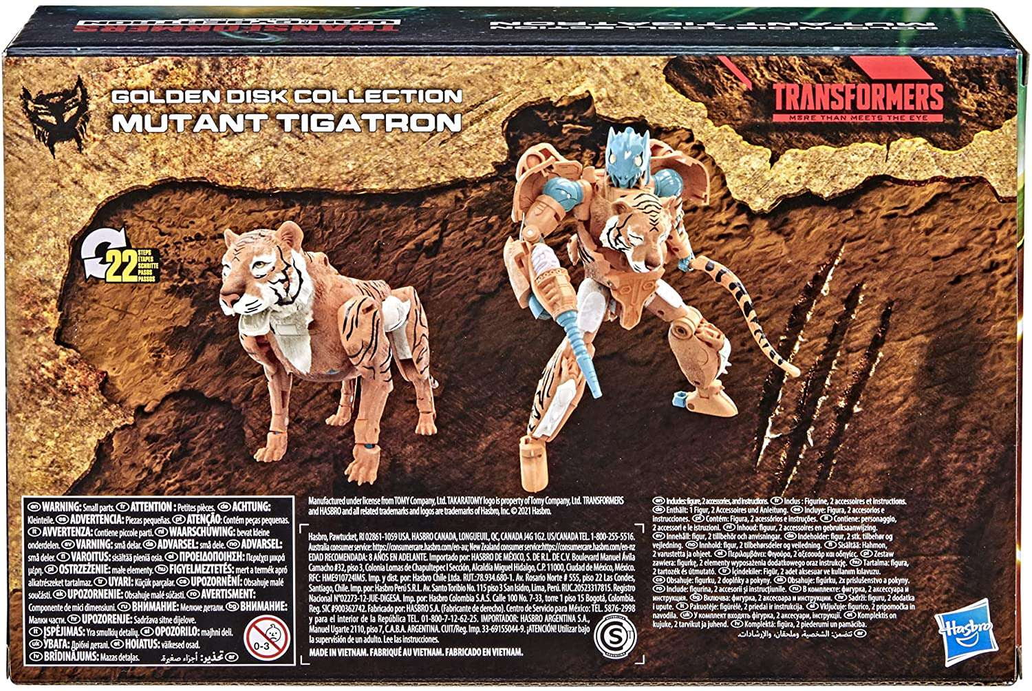 Transformers War for Cybertron Golden Disk Collection Chapter 3 Mutant Tigatron Action Figure