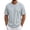 #0345-Gray, variant on Men's UPF 50+ Workout Shirts Short Sleeve Athletic Dry Fit T-Shirts Lightweight Cooling Gym Running Rash Guard
