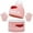 Pink, variant on Piuwrlz Kids Winter 3 Piece Set Girls Boys Hats Scarves Glove Thickened Plush Windproof Gloves Black Size 2-8 Years