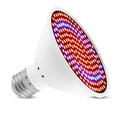 thumbnail image 1 of Naiovety Grow Light E27 Interior Sala de estar Sótano Planta de alta potencia Cultivo Azul Espectro rojo Lámpara IP42 Impermeable 85-265V Plántulas 126 Jardín y Patio  200 cuentas Naiovety HA011807-02, 1 of 6