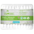 thumbnail image 1 of Hisopos de algodón orgánico para bebé Sky Organics, 60 unidades, 1 of 1