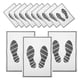 thumbnail image 2 of 25 PCS desechables alfombrillas para coches para el vehículo portátil Papas de pie para la protección del vehículo para protección, 2 of 8
