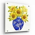 thumbnail image 2 of Epic Art 'Sun Flower Still Life I' by Tim O'Toole, Acrylic Glass Wall Art, 36"x36", 2 of 6