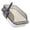Monet White Medium size, variant on Tibvox Cats Bathroom With Highly Barriers Splash Resistant Plastic Litter Box for Cats