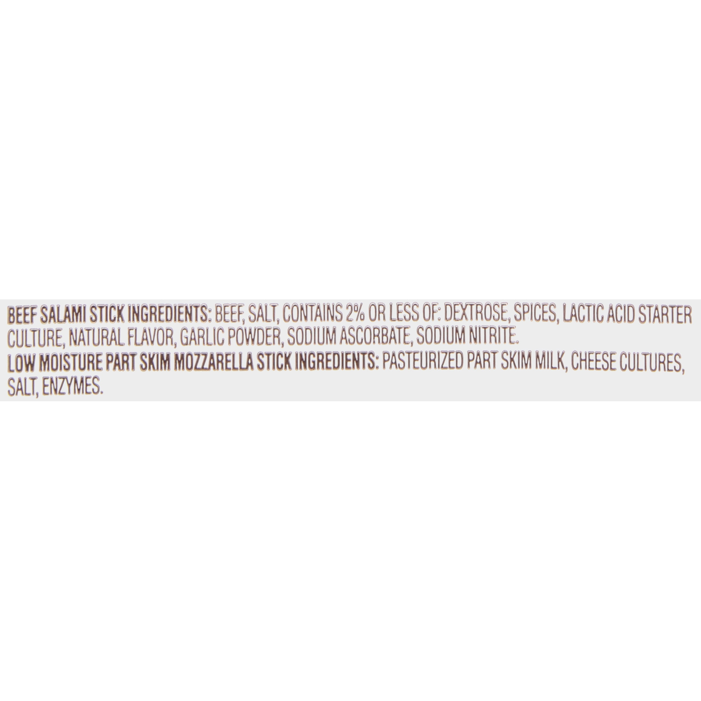 Frigo Cheese Heads Mozzarella Cheese & Salami Sticks, 6.3 oz, 8 Count