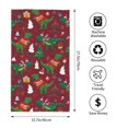 thumbnail image 2 of Balery Dinosaur Christmas Happy New Year Toalla de Microfibra Premium con Estampado – 27.5x16 pulgadas, Alta Absorción, Suave y Aterciopelada, Secado Rápido, 2 of 6