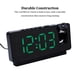 thumbnail image 3 of Sidaley Relojes LED para dormitorios con pantalla de espejo Cronometraje preciso Funcionamiento silencioso Fácil de leer Electrónica luz verde, 3 of 6