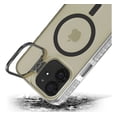 thumbnail image 3 of Funda Case Carcasa Tornasol Color Negro Con Soporte Premium Para iPhone 11 Compatible Con Magsafe, 3 of 7