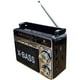 thumbnail image 2 of Radio Am/fm/sw Portátil 5v Recargable Bluetooth Usb/tf Luz, 2 of 7