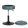 thumbnail image 1 of Homebeez Storage Ottoman Vanity Stool,360°Swivel Height Adjustable Foot Stool,Modern Accent Stools for Bathroom Living Room, 1 of 8