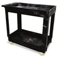 thumbnail image 2 of Rubbermaid 9T6600BLA Chariot de Service/utilitaire Robuste à Deux Tablettes 16 x 34 x 31-1/4 Noir, 2 of 2