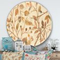 thumbnail image 2 of Designart 'composition Branches de Cuivre' Art Mural Rond en Métal Style Ferme - Disque de 36, 2 of 5