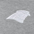 thumbnail image 4 of Women's Antigua  Heather Gray Carolina Panthers Victory Crew Pullover Sweatshirt, 4 of 4