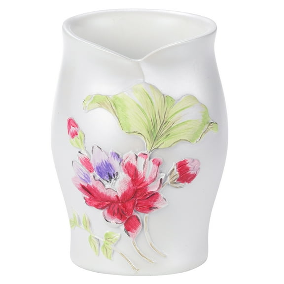 Popular Bath Flower Haven Collection - Bathroom Tumbler