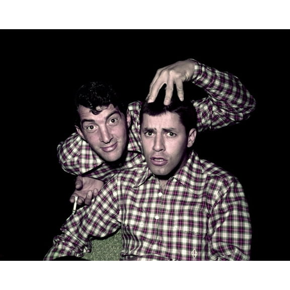 Dean Martin Jerry Lewis comedy legends 24x36 Movie Poster HD Aluminum Wall Art