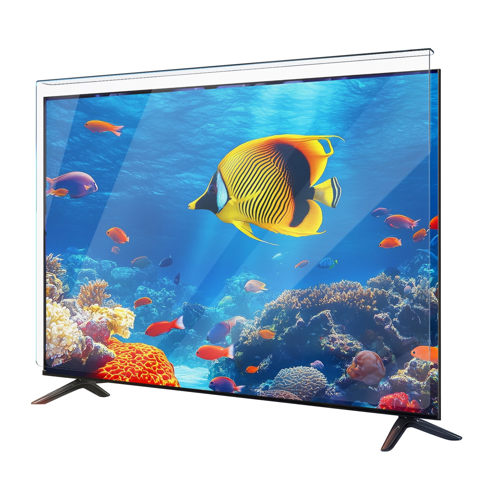 Fohil 75-Inch TV Acrylic Screen Protector, HD Clear TV Display Protector Panel