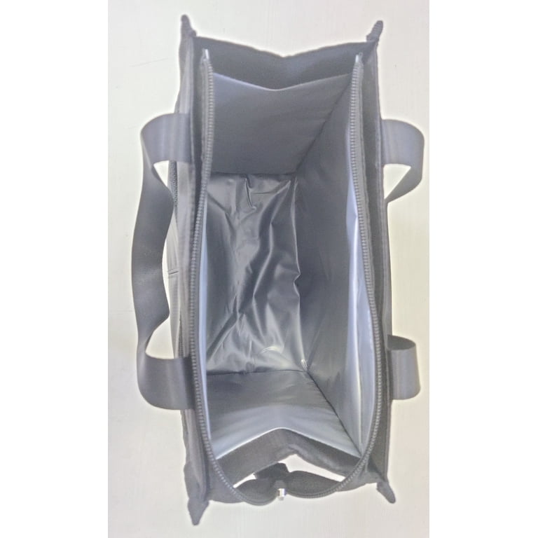 Mainstays Reusable Polyester Adult Lunch Bag, Grey - Walmart.com