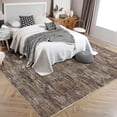 thumbnail image 3 of Shininglove Washable Area Rugs 10' x 13' Large Modern Abstract Plain Texture Living Room Carpet, Contemporary Non-Slip Accent Floor Mat for Playroom Nursery Room(Brown), 3 of 7