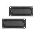 thumbnail image 1 of Unique Bargains 76×27mm Speaker Passive Radiator Vibration Plate, Subwoofer Vibration Membrane,  DIY Bass, Low Frequency 2 pcs, 1 of 2