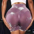 thumbnail image 6 of Aellinatey Womens High Waist Round Hip Push Up Shorts Scrunch Butt Lifting Joggings Shorts, 6 of 16