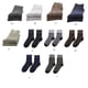 thumbnail image 5 of Calcetines de invierno Minnieouse 5 pares para hombre media pantorrilla Rayas verde militar, 5 of 6