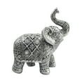 thumbnail image 6 of Elegant Handmade Elephant Resin Figurine - Unique Desktop Ornament for Home Décor Ideal for Any Celebration or Occasion, 6 of 7