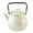 Ivory, variant on Novomoskovsjka Posuda Ivory Enamel Kettle 1.1 Qt (1 L) Enameled Steel Small Stovetop Kettle Vintage Tea Pot for Stove Top Enamelware Kitchen Teapot