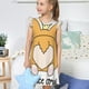 thumbnail image 4 of Fotbe Prince Corgi Dog Vestido de Dormir para Niñas de 3 a 10 Años, Mangas Cortas, Estilo Princesa, Pijama Camisón con Mangas Voladas-XX-Large, 4 of 6