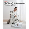 thumbnail image 2 of Homerunpet Vacuum & Grooming Kit, Ultra Quiet, 6 Attachments, Deshedding & Anti Shedding Tools + Trimmer, 2 of 6